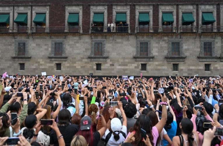 Operativo por visita de BTS al Zócalo concluye sin incidentes