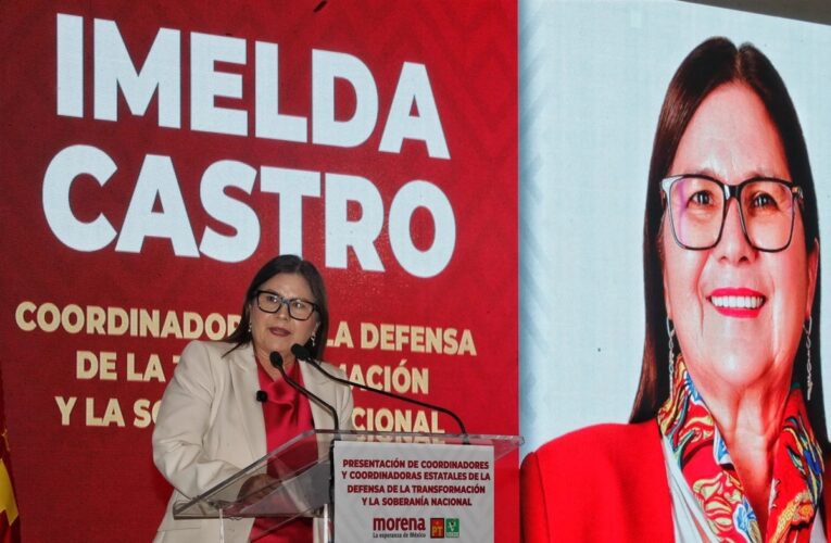Sheinbaum respalda trayectoria de Imelda Castro como coordinadora de Morena en Sinaloa