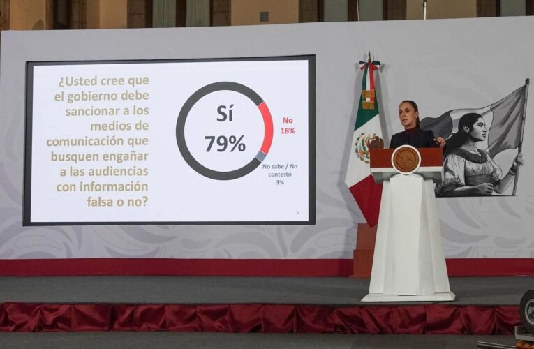 Sheinbaum rechaza censura y defiende derecho de réplica como garantía constitucional