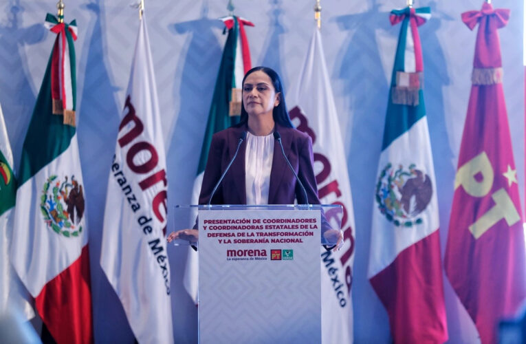 “La democracia mexicana se decide aquí”: Montiel cuestiona al PAN