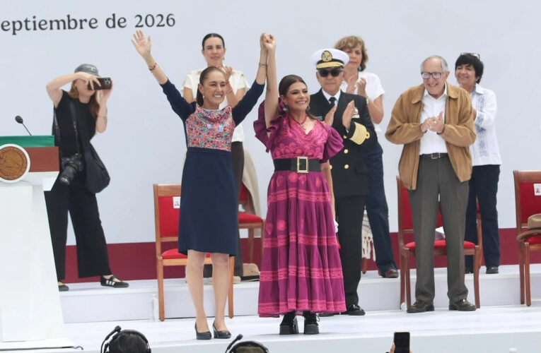 Brugada arropa a Sheinbaum: “Presidenta, no estás sola”