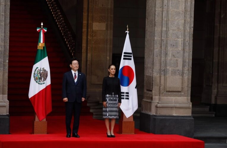 México y Corea estrechan lazos: Sheinbaum recibe a Lee Jae-Myung