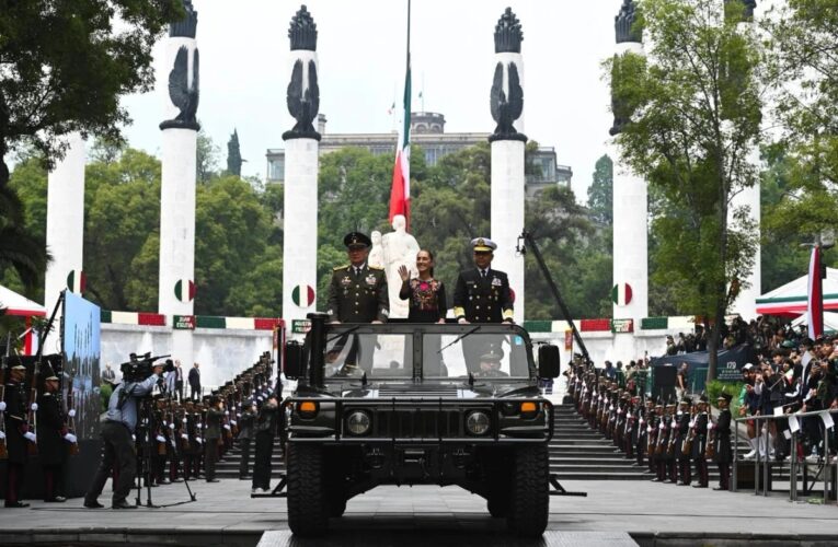 Sheinbaum encabeza homenaje a los Niños Héroes y refrenda compromiso con México