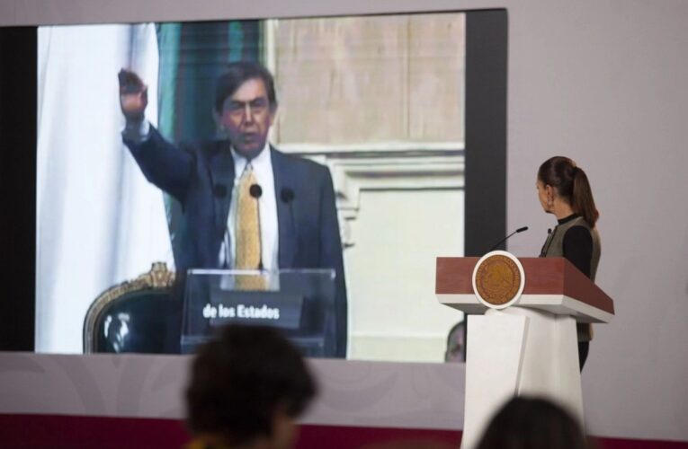 Homenaje de cuerpo presente a Cuauhtémoc Cárdenas en Bellas Artes